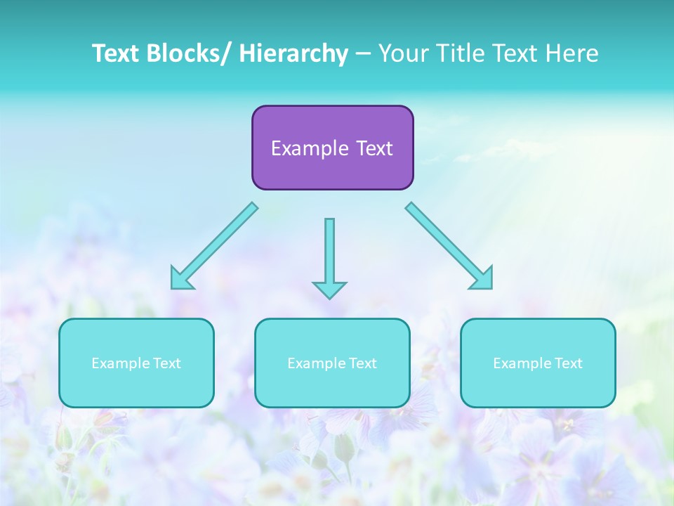 Summer Flowers PowerPoint Template