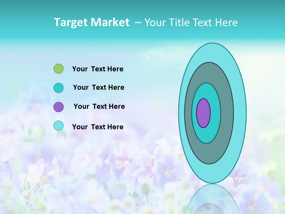 Summer Flowers PowerPoint Template