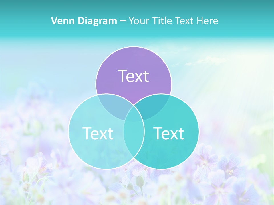 Summer Flowers PowerPoint Template