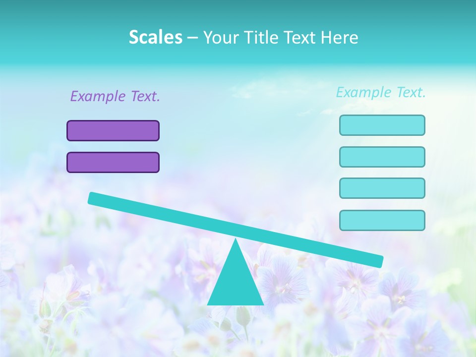 Summer Flowers PowerPoint Template