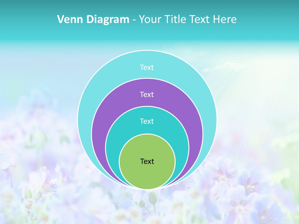 Summer Flowers PowerPoint Template