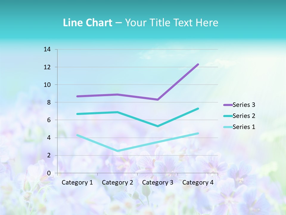 Summer Flowers PowerPoint Template