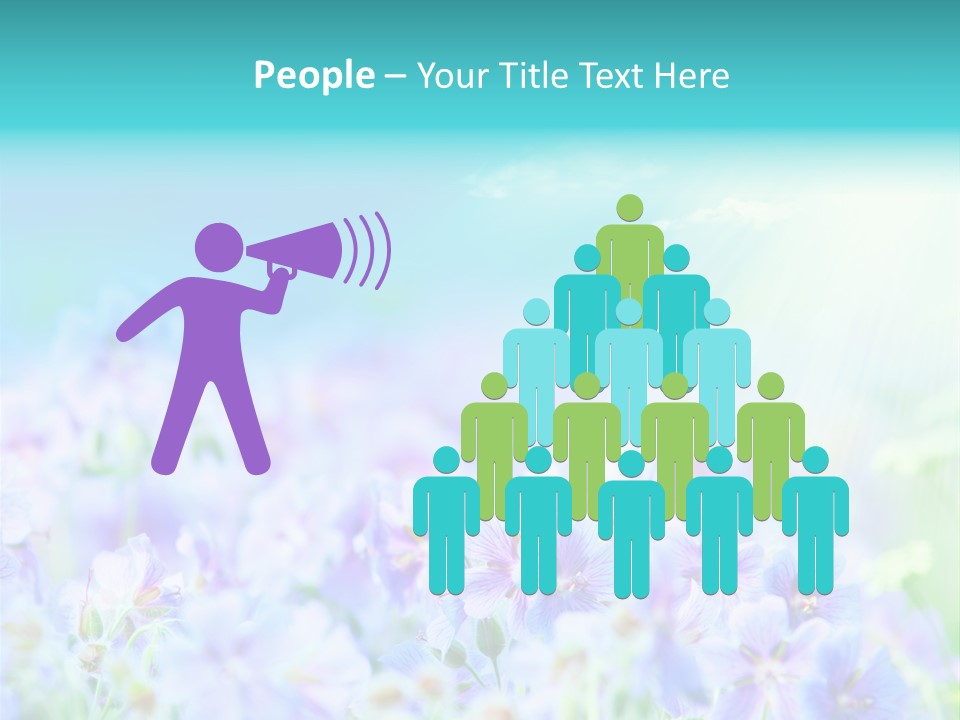 Summer Flowers PowerPoint Template