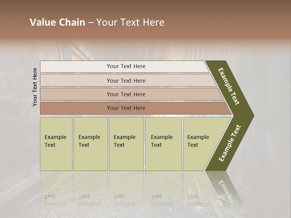 Shelter Broken Industrial PowerPoint Template