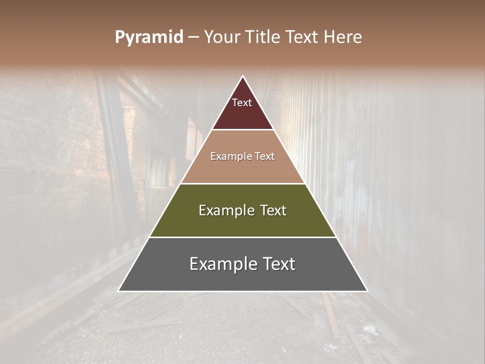 Shelter Broken Industrial PowerPoint Template