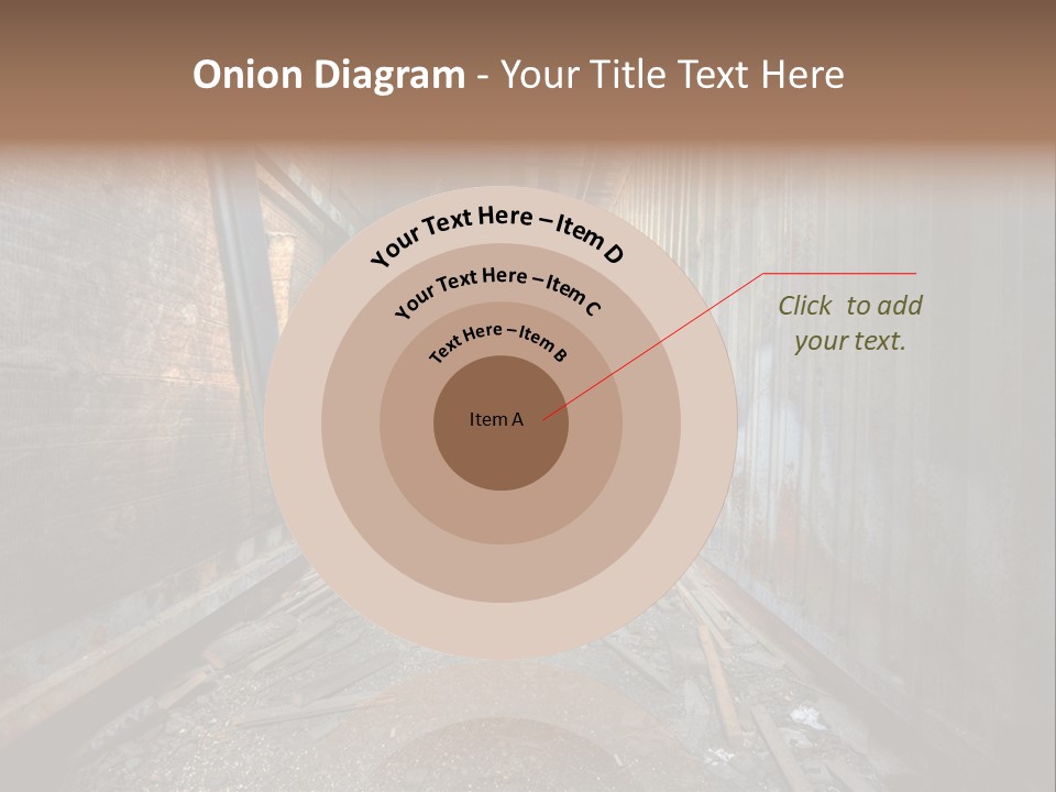 Shelter Broken Industrial PowerPoint Template