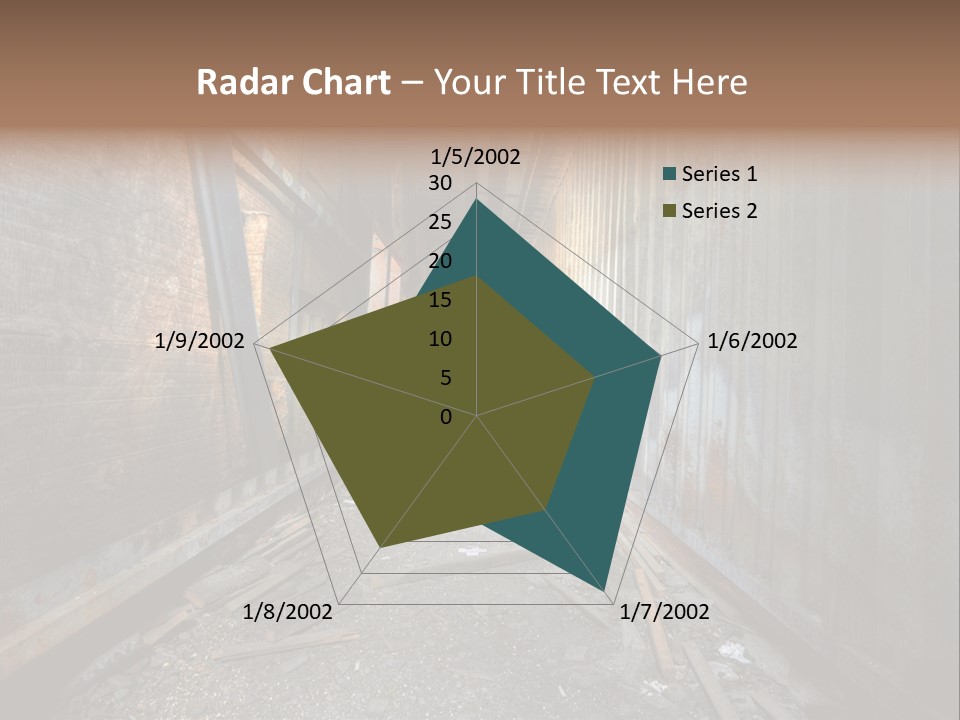 Shelter Broken Industrial PowerPoint Template