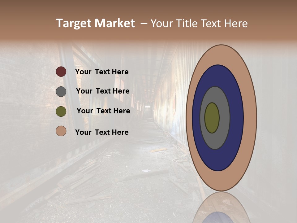 Shelter Broken Industrial PowerPoint Template