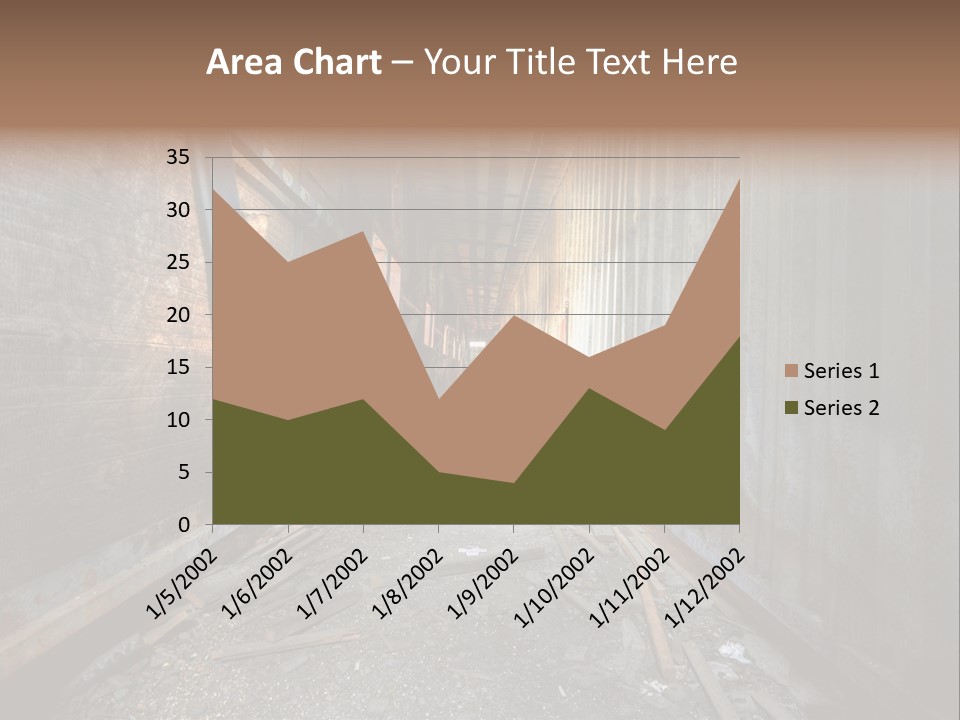 Shelter Broken Industrial PowerPoint Template