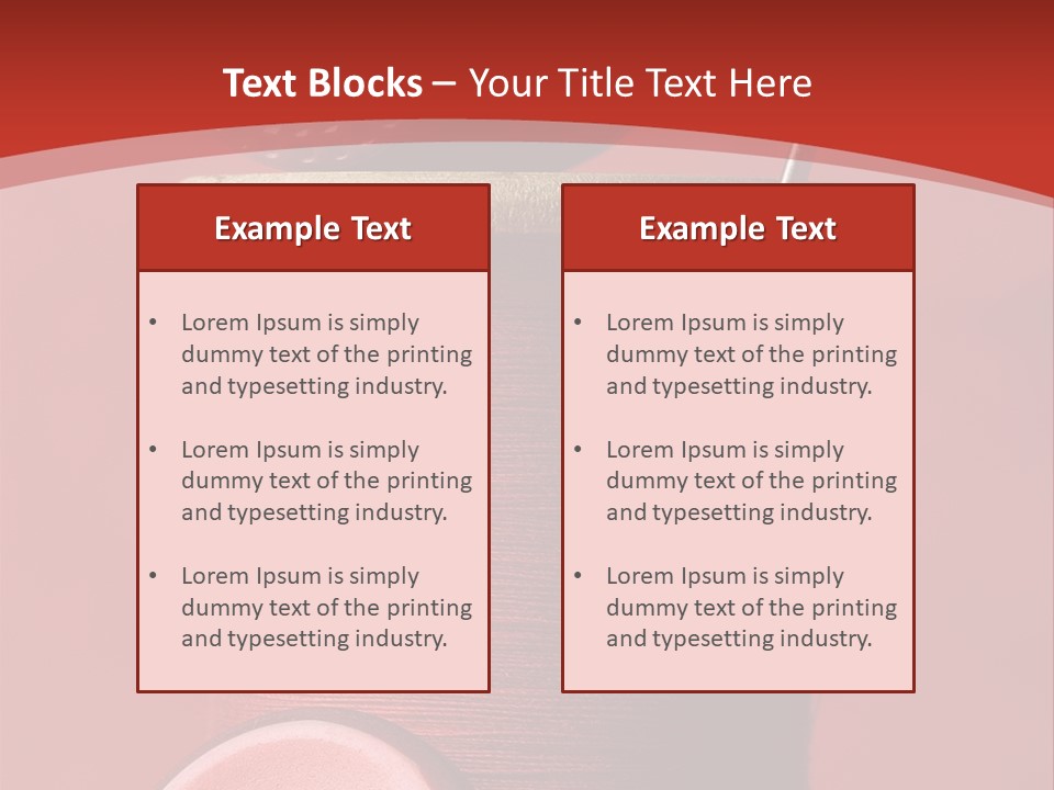 Sewing Closeup Spool PowerPoint Template