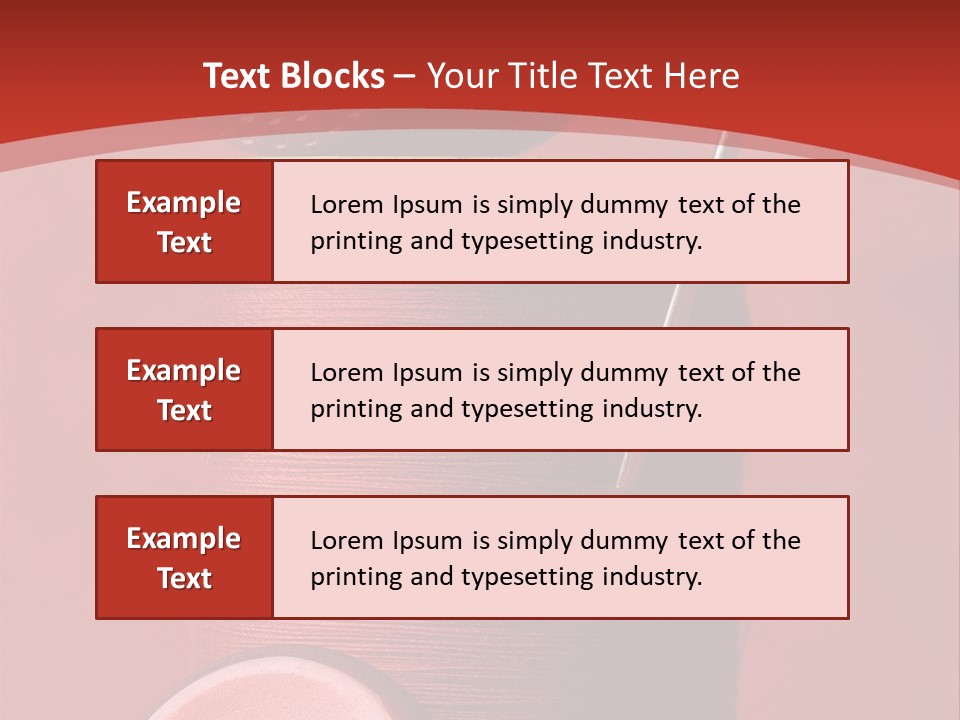 Sewing Closeup Spool PowerPoint Template