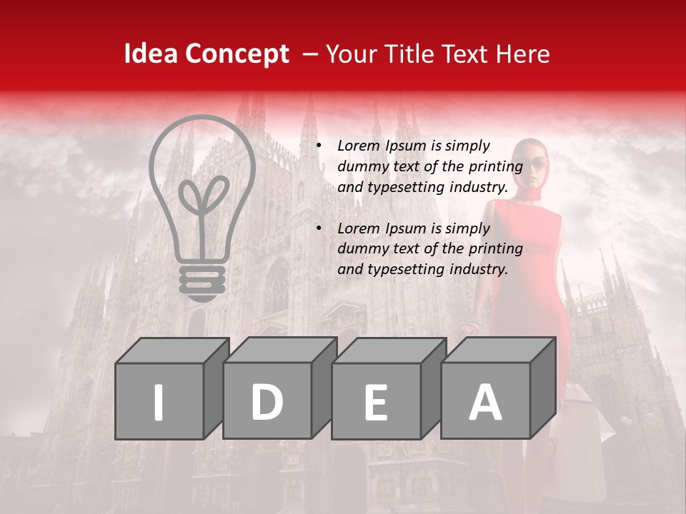 Milano Shopping PowerPoint Template