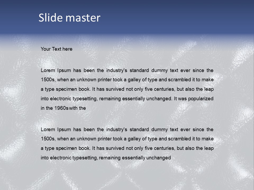 Natural Background Pattern PowerPoint Template