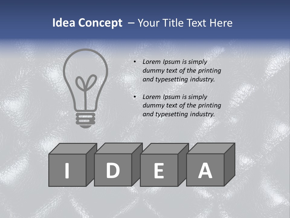 Natural Background Pattern PowerPoint Template