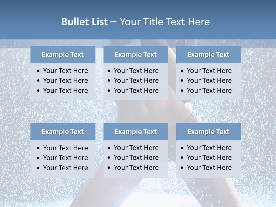 Splash Girl PowerPoint Template