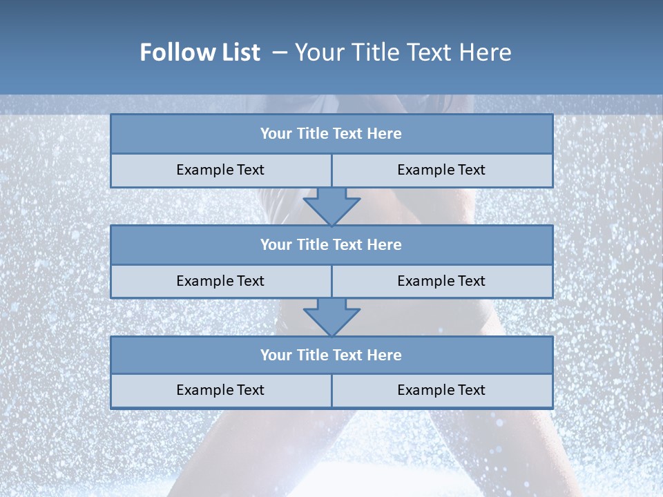 Splash Girl PowerPoint Template