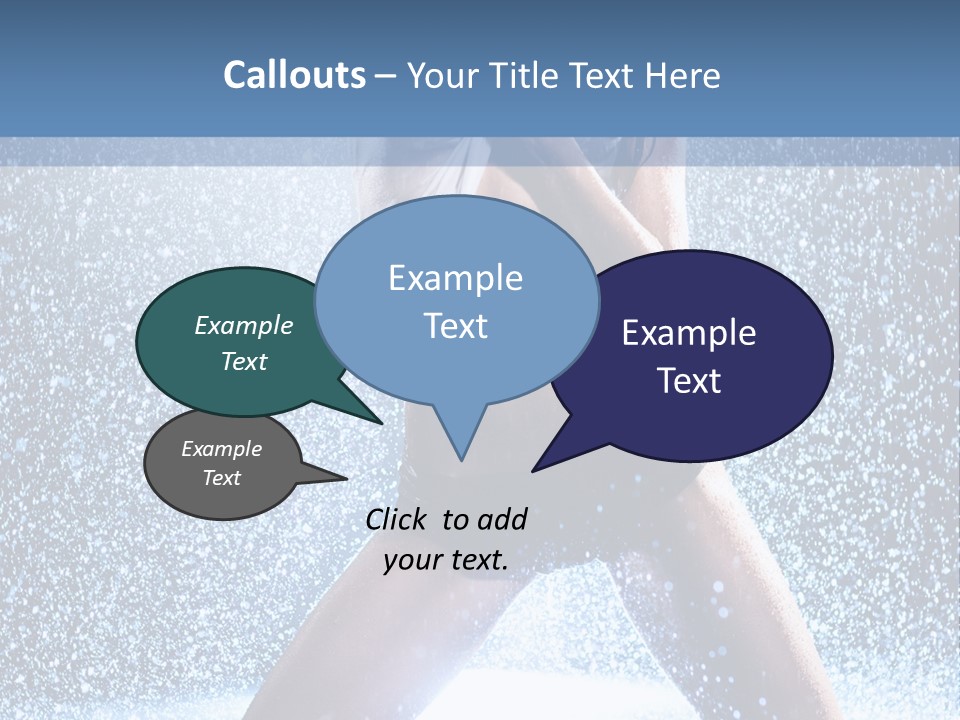 Splash Girl PowerPoint Template