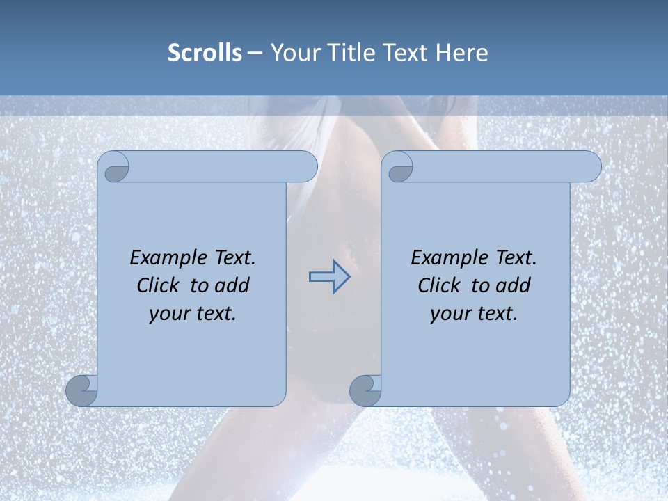 Splash Girl PowerPoint Template