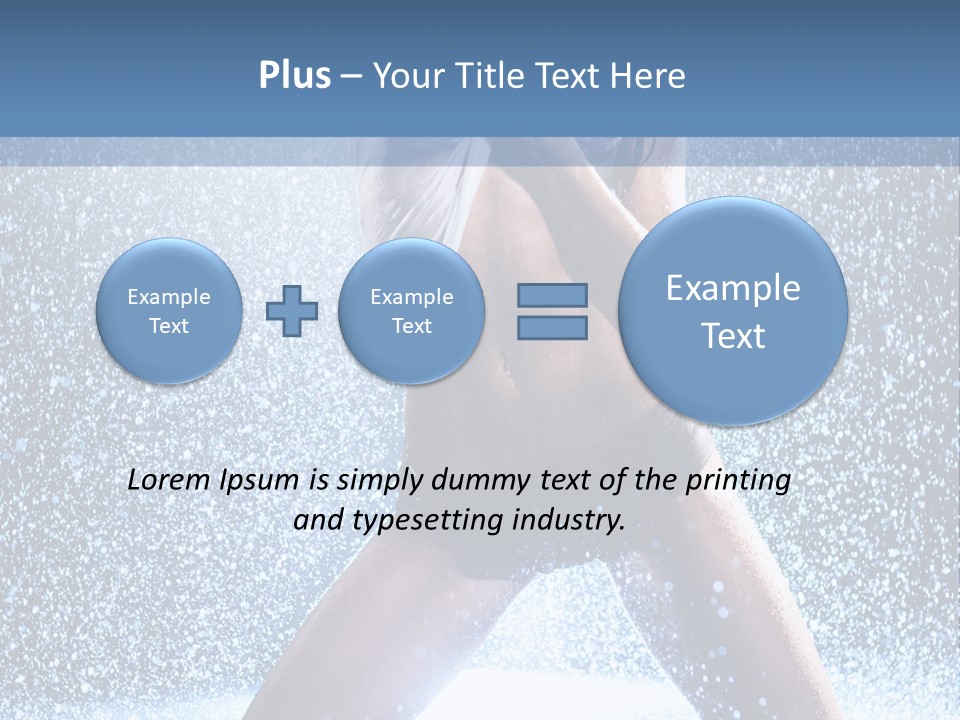 Splash Girl PowerPoint Template