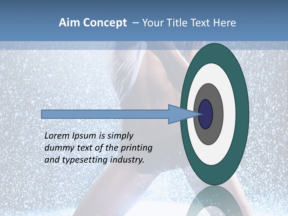 Splash Girl PowerPoint Template