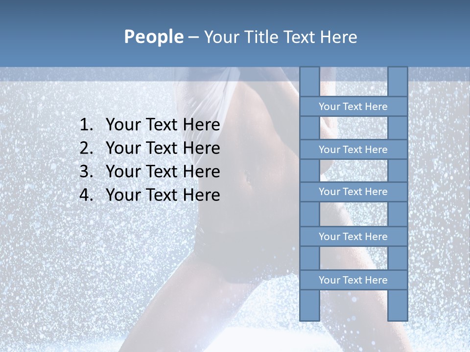 Splash Girl PowerPoint Template