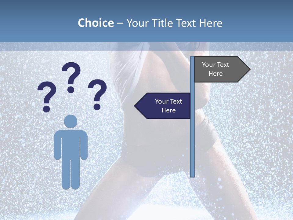 Splash Girl PowerPoint Template