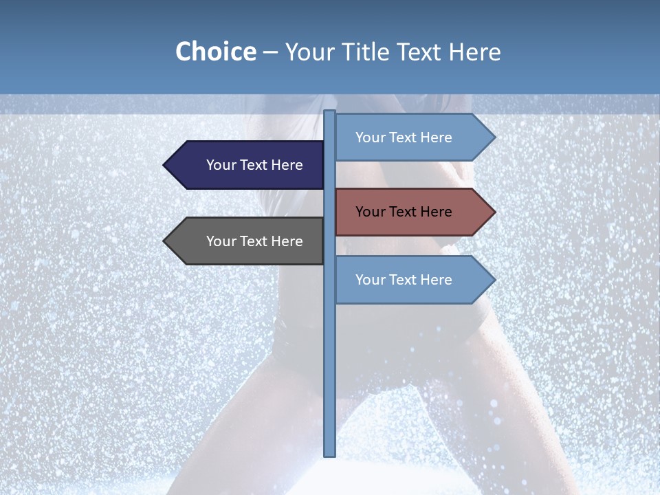 Splash Girl PowerPoint Template