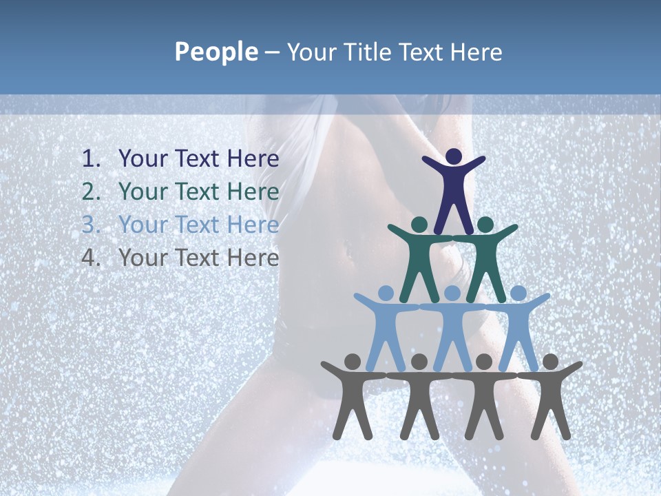 Splash Girl PowerPoint Template