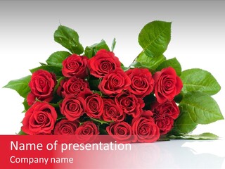 Reflection Botanical Celebrate PowerPoint Template