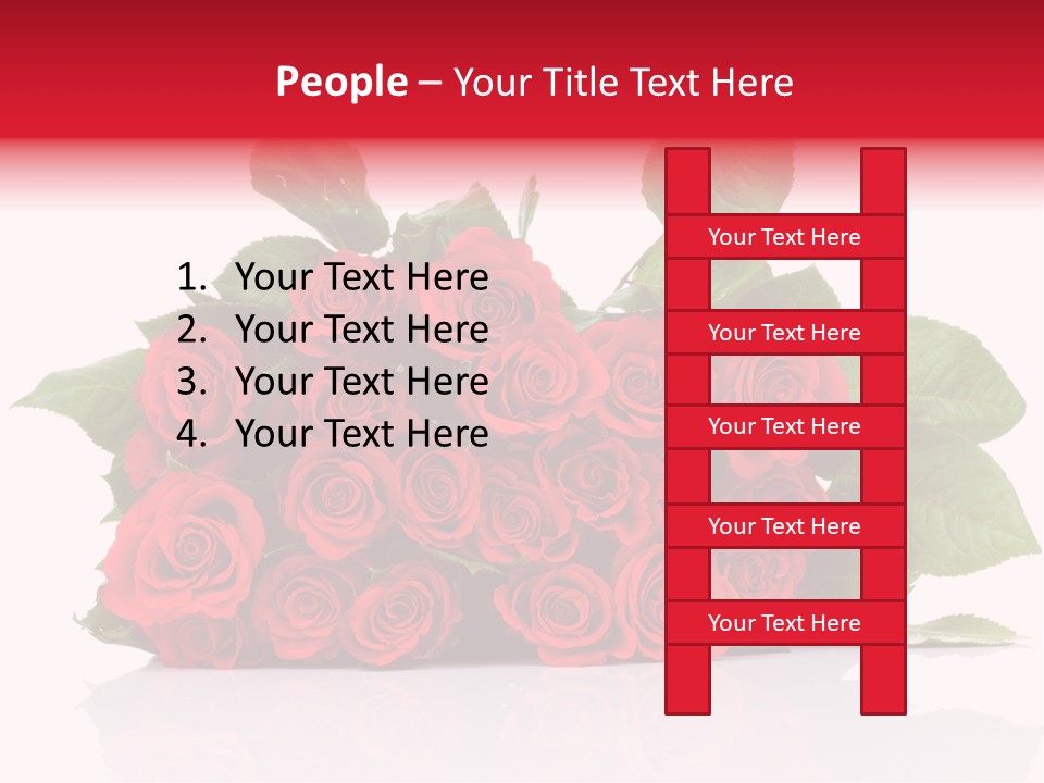 Reflection Botanical Celebrate PowerPoint Template