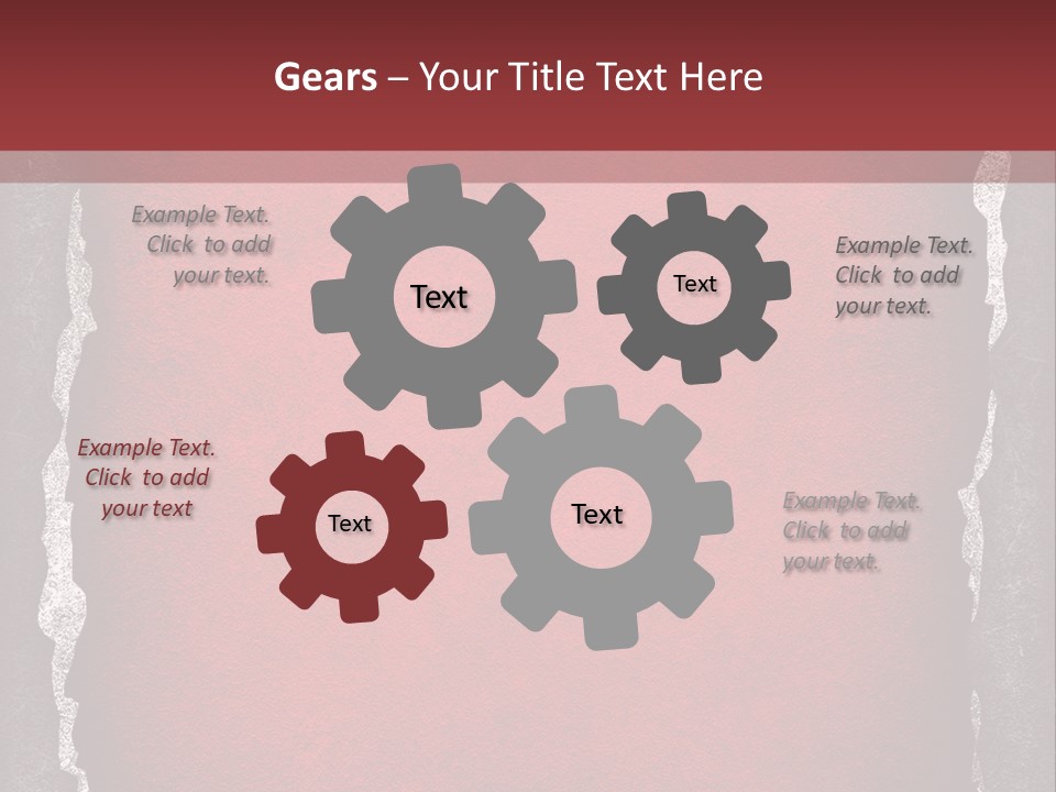 Break Background Frame PowerPoint Template