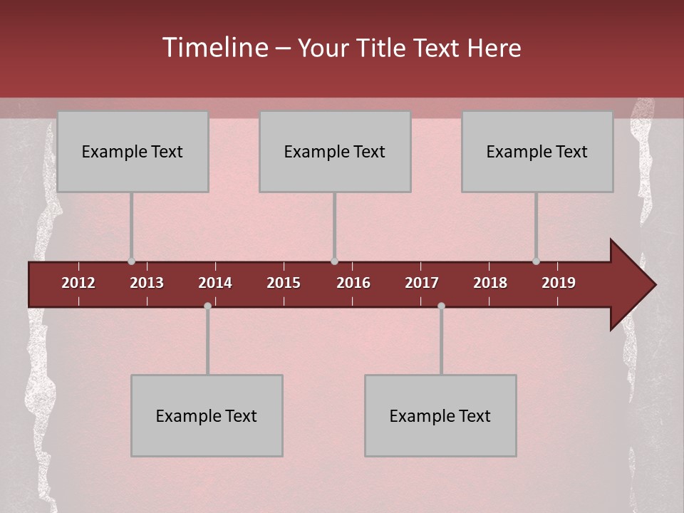 Break Background Frame PowerPoint Template