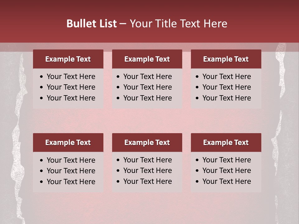 Break Background Frame PowerPoint Template