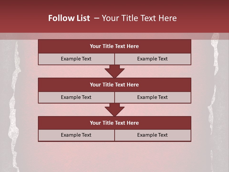 Break Background Frame PowerPoint Template