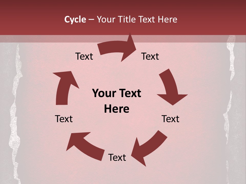 Break Background Frame PowerPoint Template