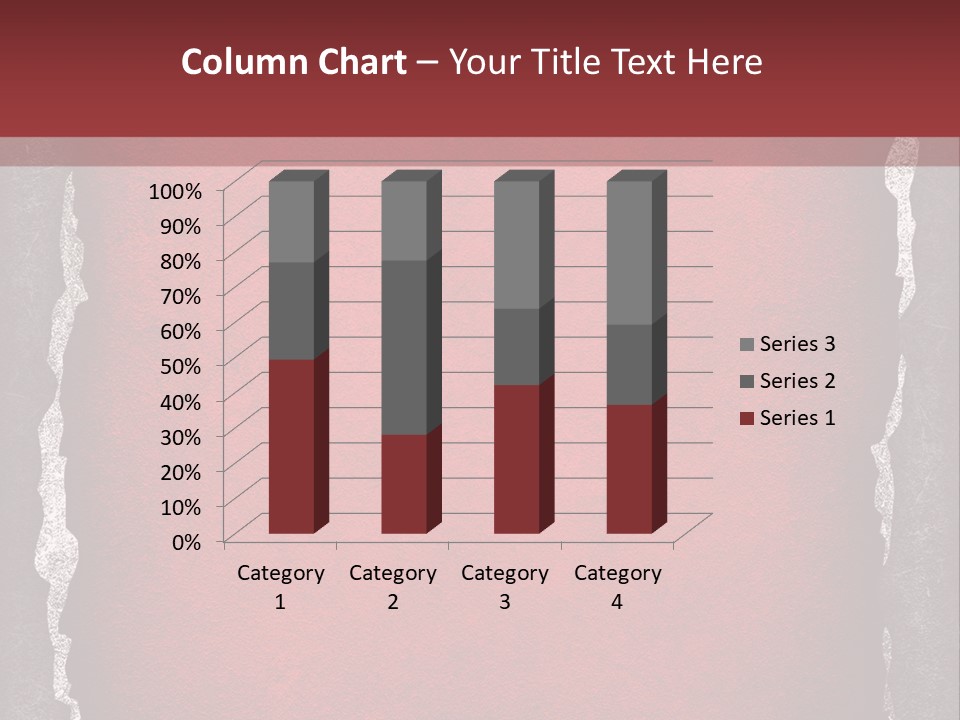 Break Background Frame PowerPoint Template