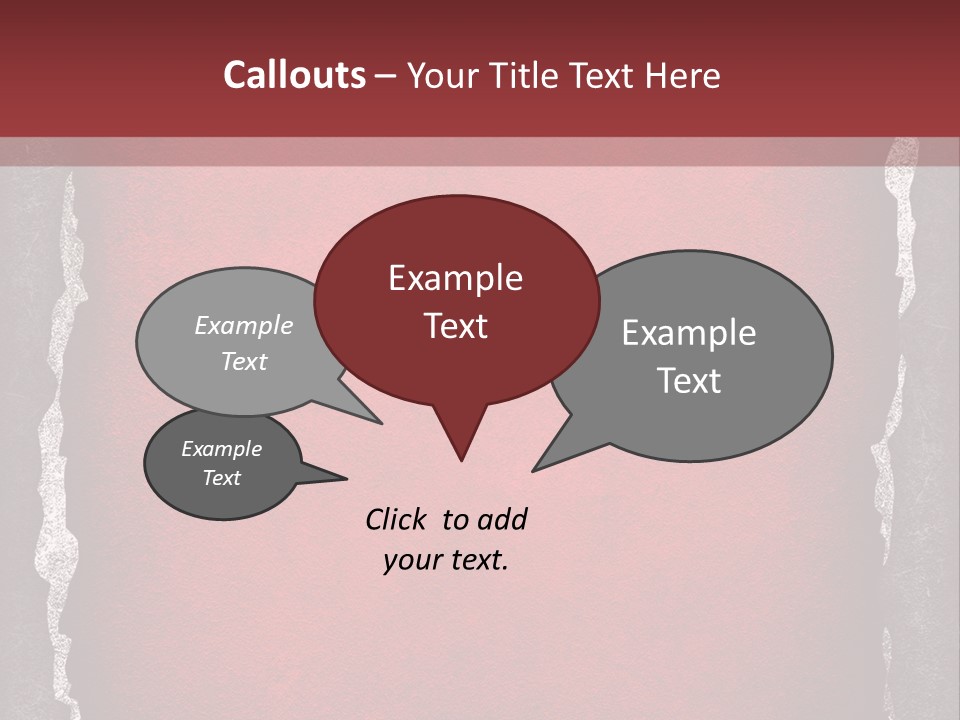Break Background Frame PowerPoint Template