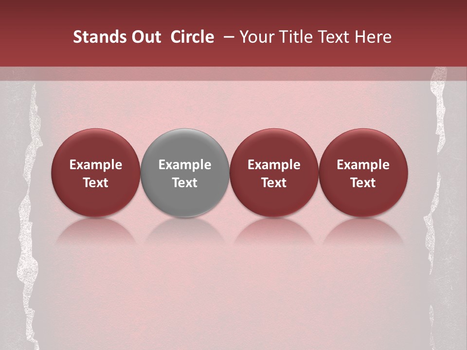 Break Background Frame PowerPoint Template