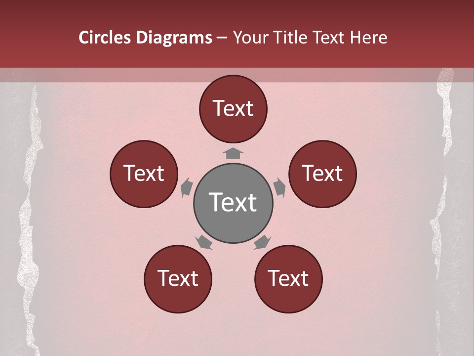 Break Background Frame PowerPoint Template