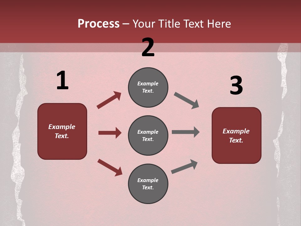 Break Background Frame PowerPoint Template