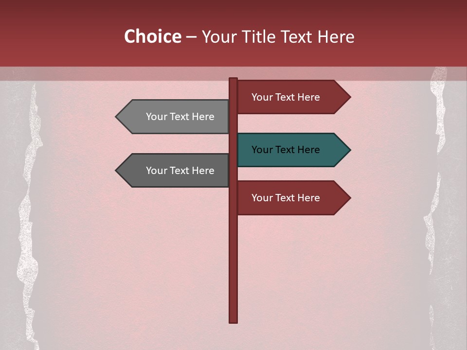 Break Background Frame PowerPoint Template