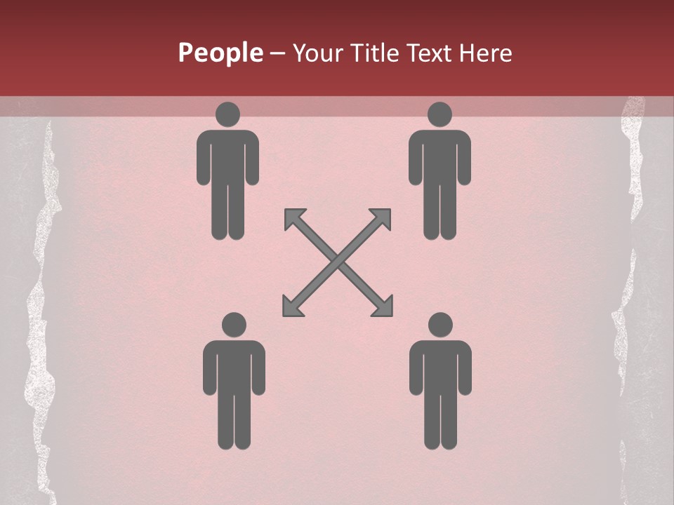 Break Background Frame PowerPoint Template