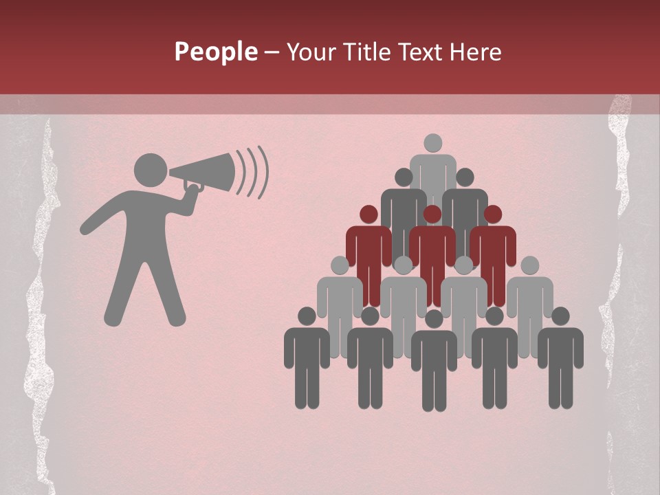 Break Background Frame PowerPoint Template