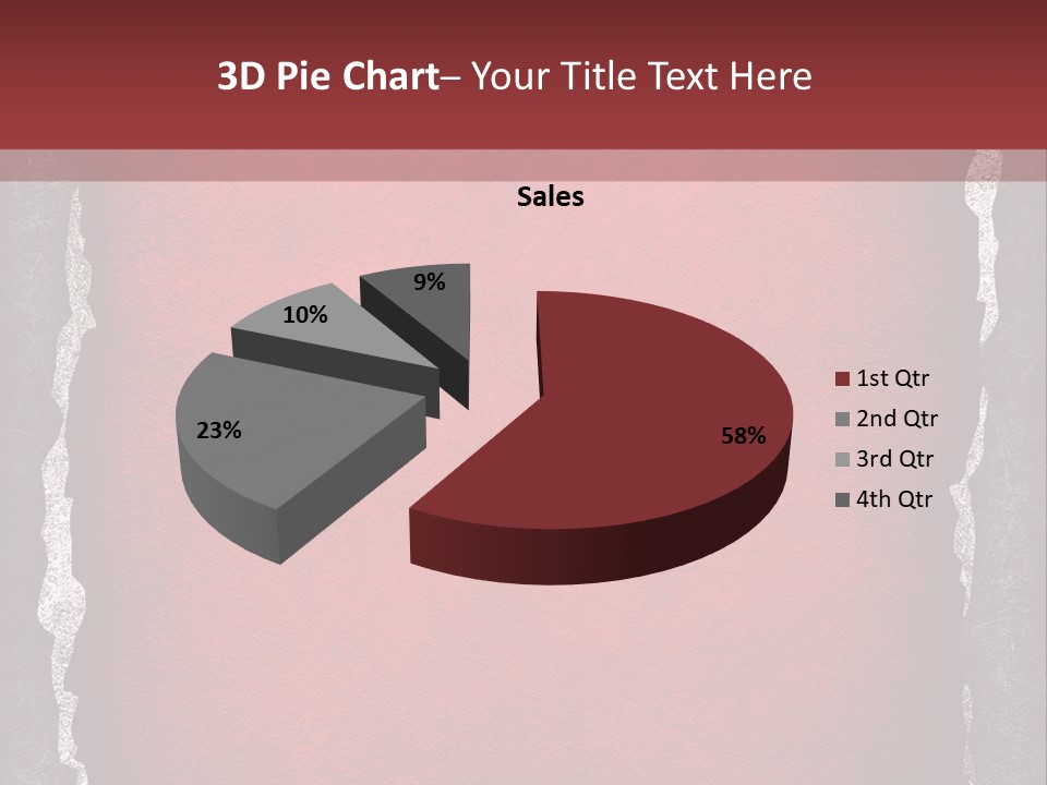 Break Background Frame PowerPoint Template