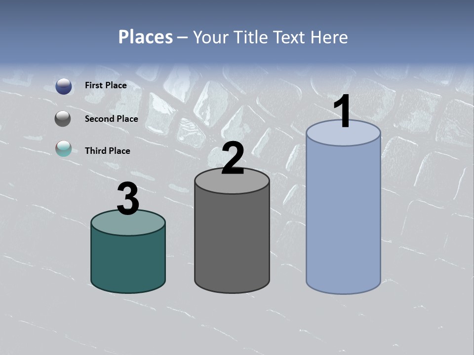 Alligator Dark Pattern PowerPoint Template