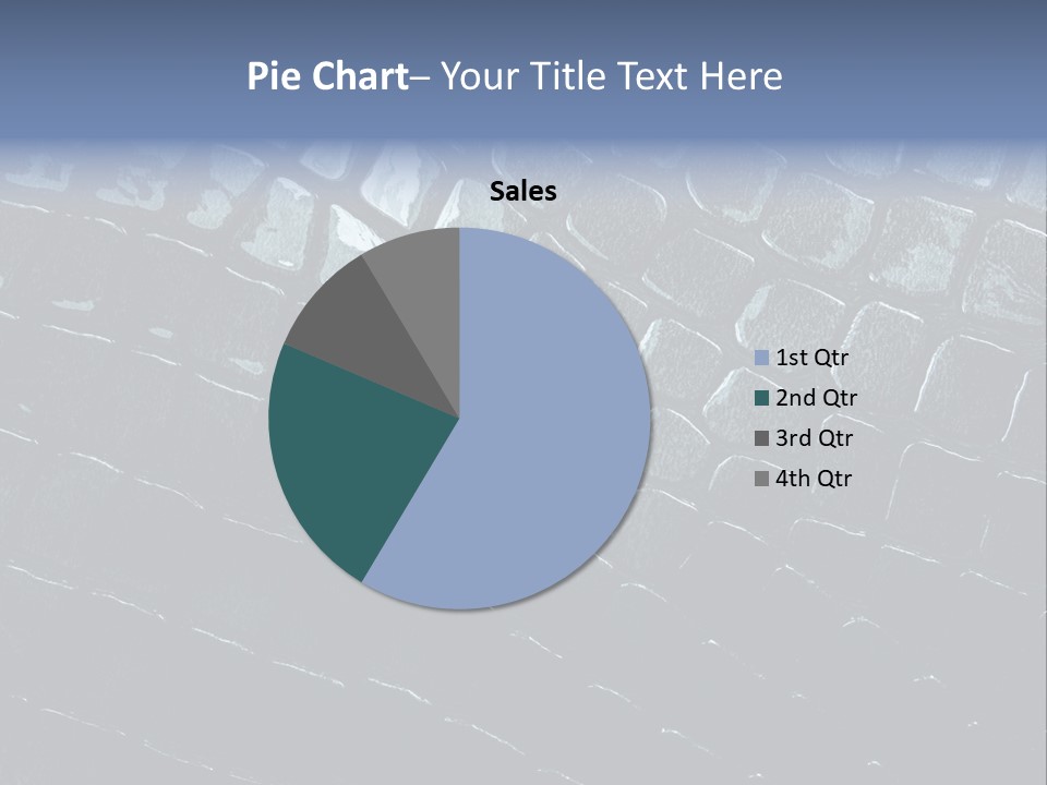 Alligator Dark Pattern PowerPoint Template