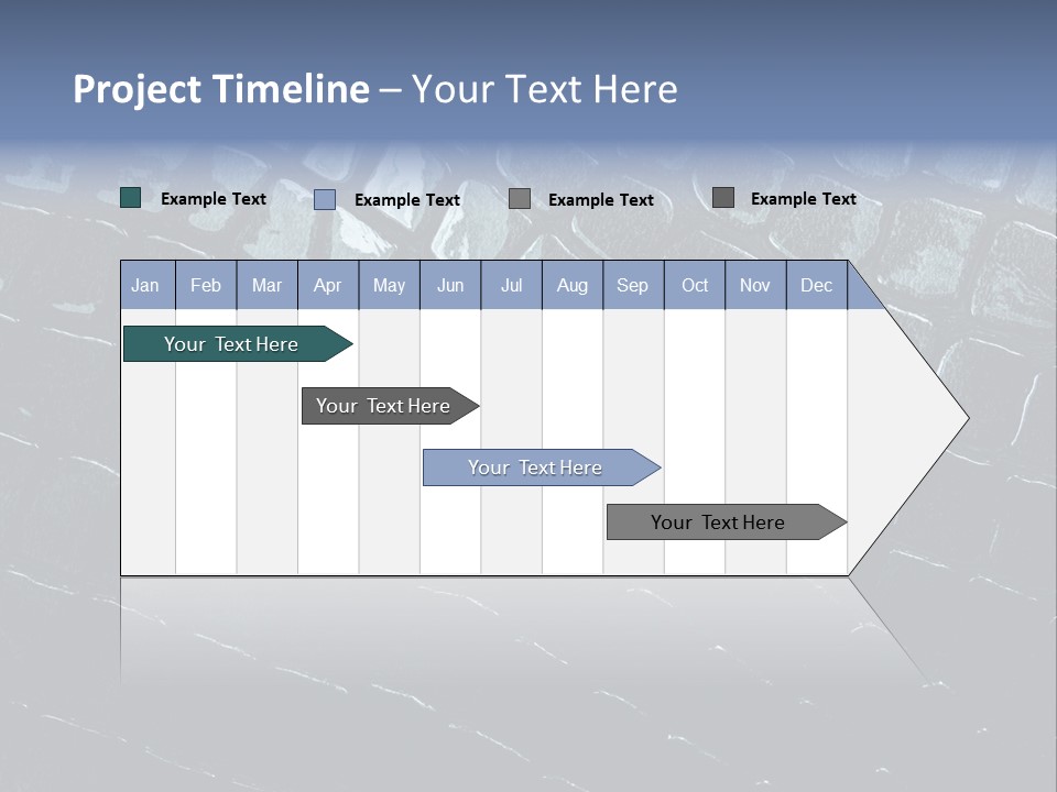 Alligator Dark Pattern PowerPoint Template