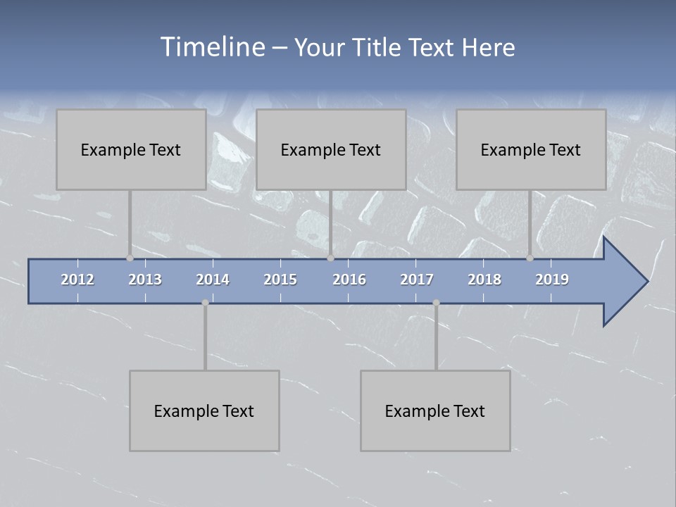Alligator Dark Pattern PowerPoint Template