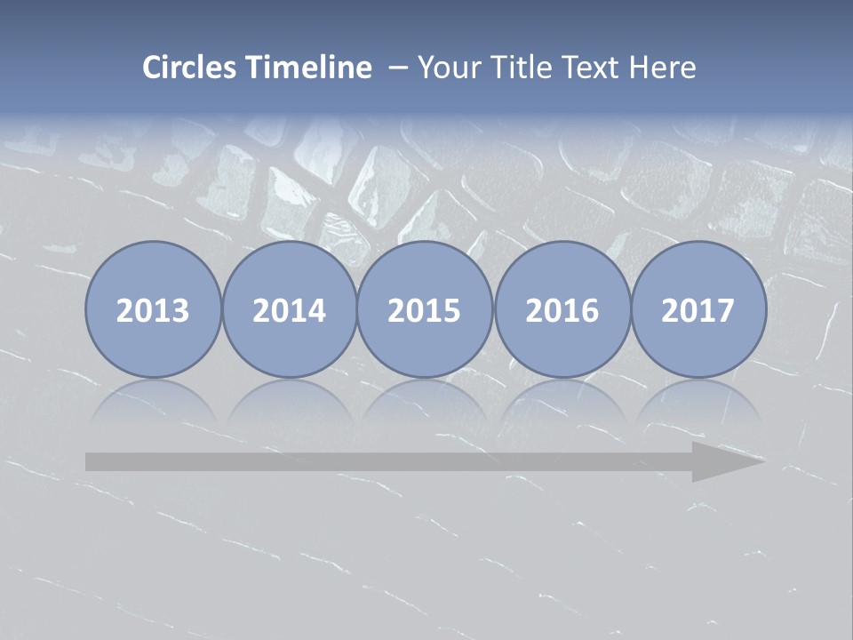 Alligator Dark Pattern PowerPoint Template