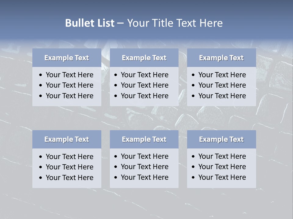 Alligator Dark Pattern PowerPoint Template